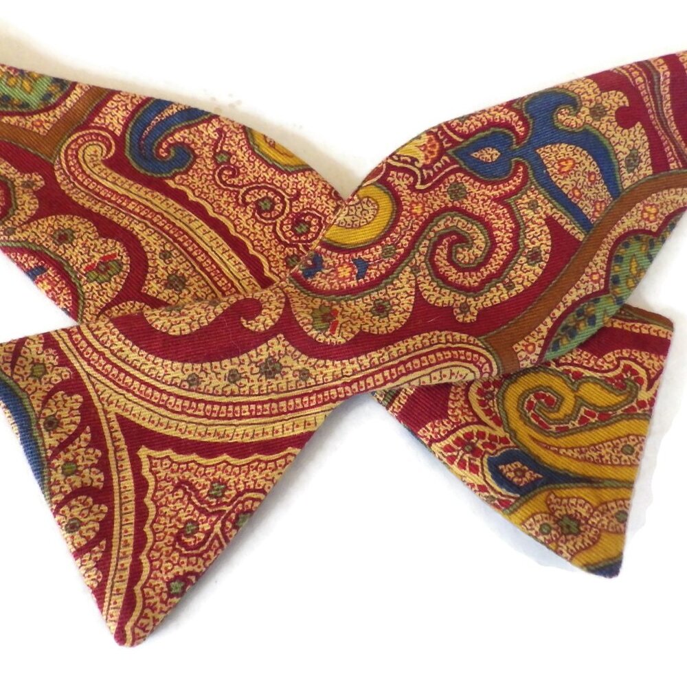 Alex Hale Bow Tie/ Paisley/ Self Tie/ New Without Tags